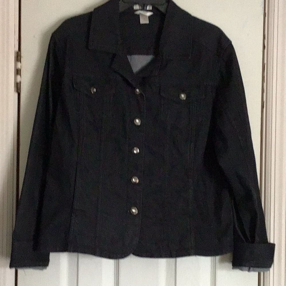 Dark denim jacket